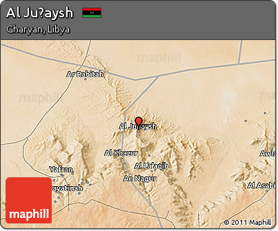 Satellite 3D Map of Al Juḩaysh