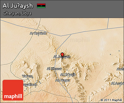 Satellite 3D Map of Al Juḩaysh