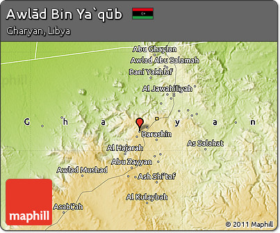 Physical Map of Awlād Bin Ya`qūb