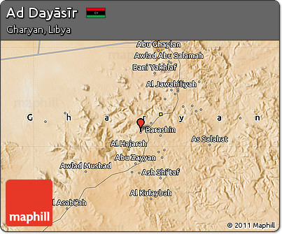 Satellite Map of Ad Dayāsīr