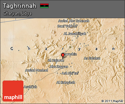 Satellite Map of Taghrinnah