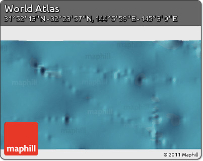 Satellite 3D Map of the Area around 32° 8' 5" N, 144° 34' 29" E