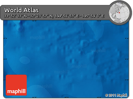 Political Map of the Area around 32° 8' 5" N, 145° 25' 30" E
