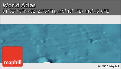 Satellite Panoramic Map of the Area around 32° 8' 5" N, 146° 16' 30" E