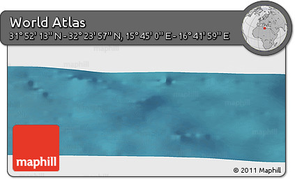 Satellite Panoramic Map of the Area around 32° 8' 5" N, 16° 13' 30" E
