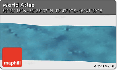 Satellite Panoramic Map of the Area around 32° 8' 5" N, 16° 13' 30" E