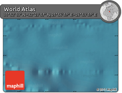 Satellite Map of the Area around 32° 8' 5" N, 26° 25' 29" E