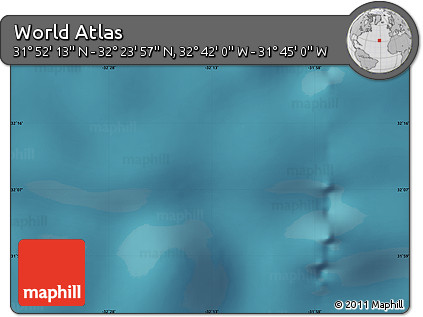 Satellite Map of the Area around 32° 8' 5" N, 32° 13' 30" W