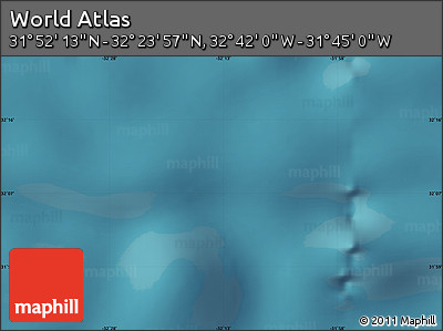 Satellite Map of the Area around 32° 8' 5" N, 32° 13' 30" W