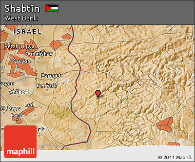Satellite 3D Map of Shabtīn