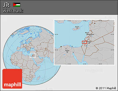 Gray Location Map of Jīt
