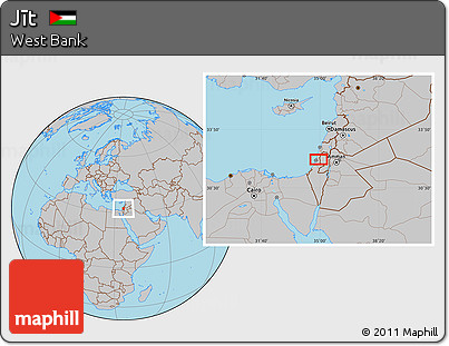 Gray Location Map of Jīt
