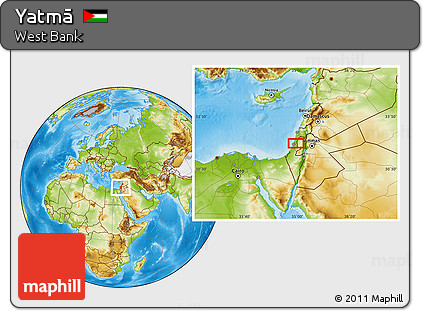 Physical Location Map of Yatmā