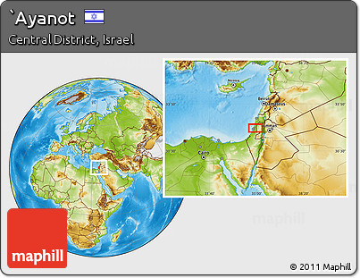 Physical Location Map of `Ayanot