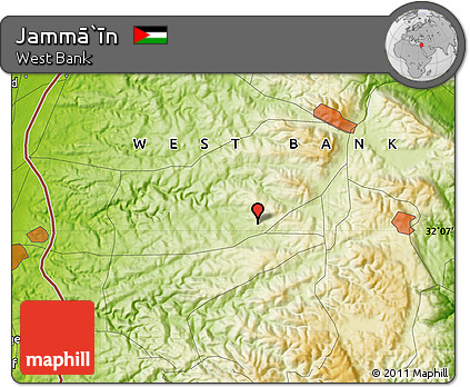 Physical Map of Jammā`īn