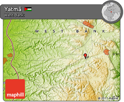 Physical Map of Yatmā