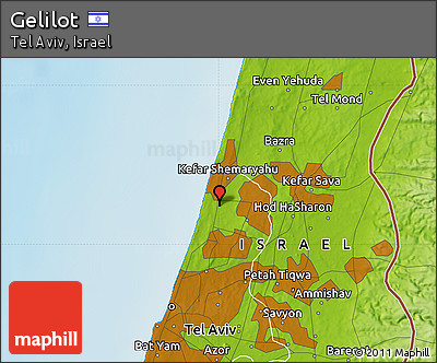 Physical Map of Gelilot