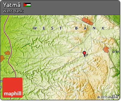 Physical Map of Yatmā