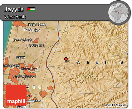 Satellite Map of Jayyūs