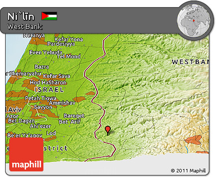 Physical Panoramic Map of Ni`līn