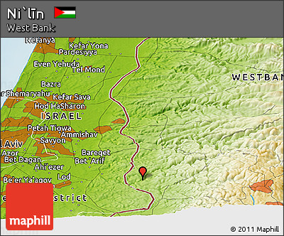 Physical Panoramic Map of Ni`līn