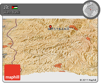 Satellite Panoramic Map of Jīt