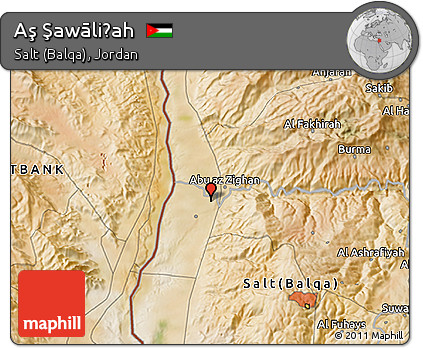 Satellite 3D Map of Aş Şawāliḩah
