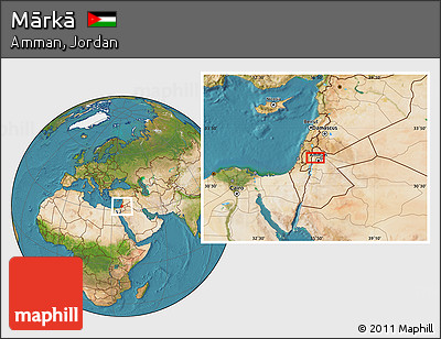 Satellite Location Map of Mārkā