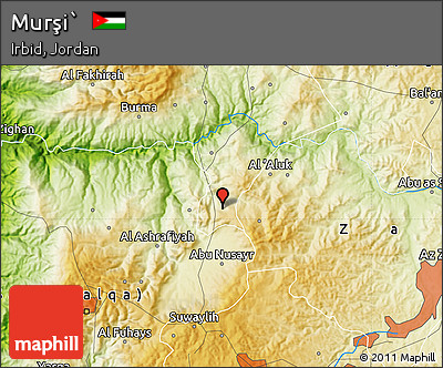 Physical Map of Murşi`