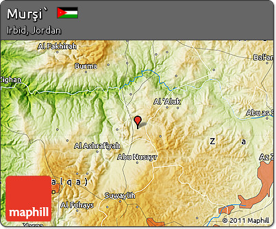Physical Map of Murşi`