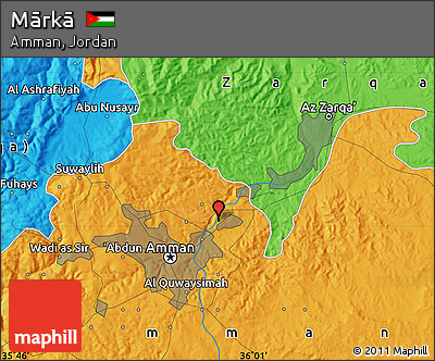 Political Map of Mārkā