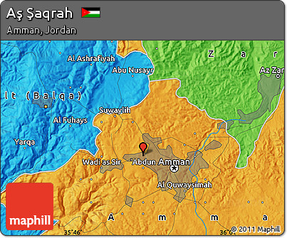 Political Map of Aş Şaqrah