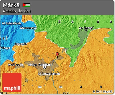 Political Map of Mārkā