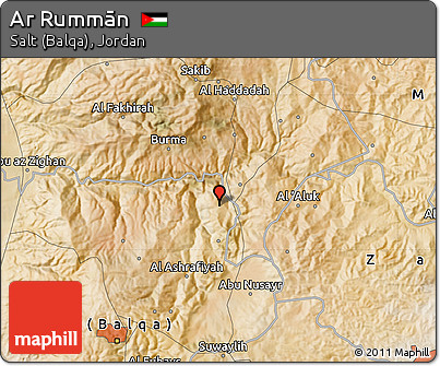 Satellite Map of Ar Rummān