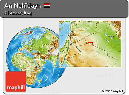 Physical Location Map of An Nahīdayn