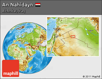 Physical Location Map of An Nahīdayn