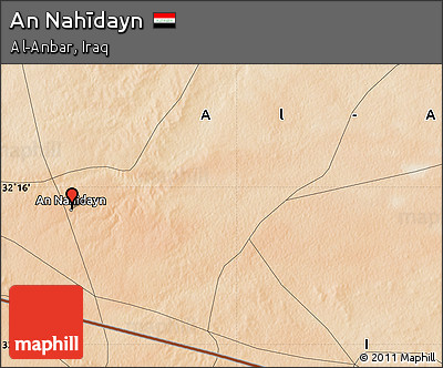 Satellite Map of An Nahīdayn