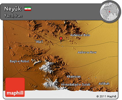 Physical 3D Map of Neyūk