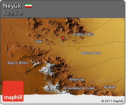Physical 3D Map of Neyūk