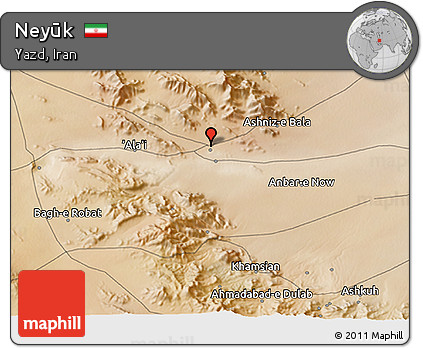 Satellite 3D Map of Neyūk