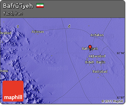 Political Map of Bafrū'īyeh
