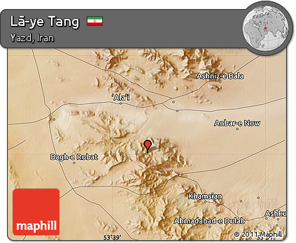 Satellite Map of Lā-ye Tang