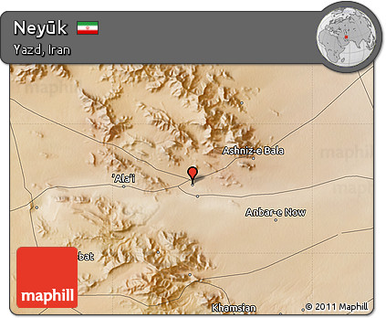 Satellite Map of Neyūk