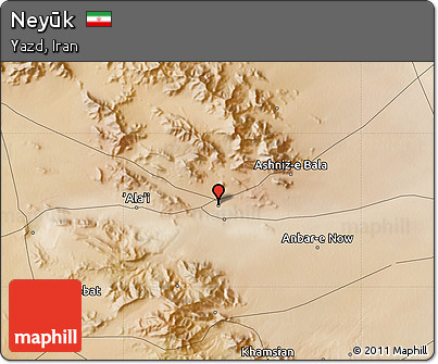 Satellite Map of Neyūk