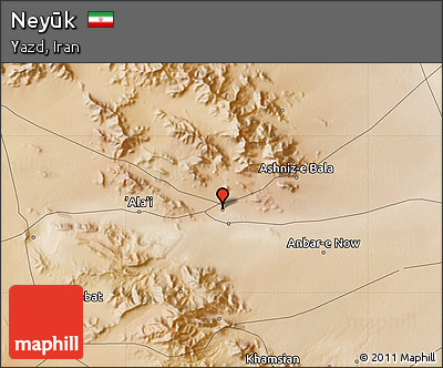 Satellite Map of Neyūk
