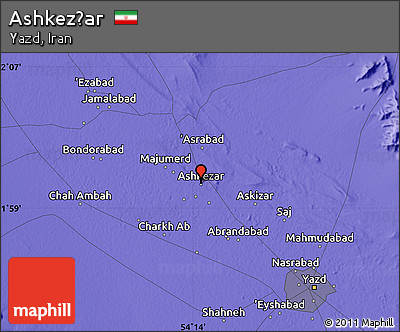 Political Map of Ashkez̄ar