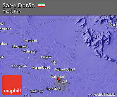 Political Map of Sar-e Dorāh