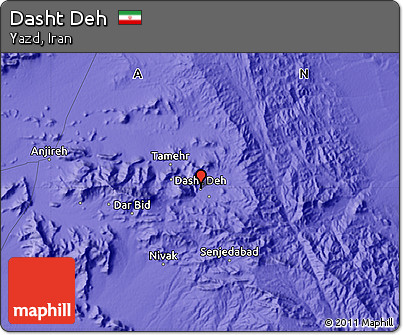 Political Map of Dasht Deh