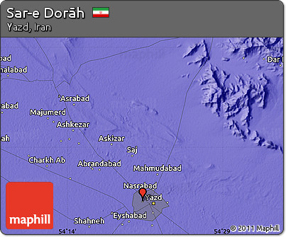 Political Map of Sar-e Dorāh