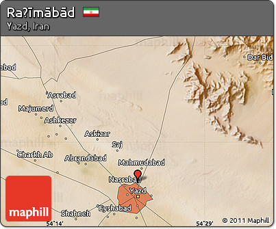 Satellite Map of Raḩīmābād